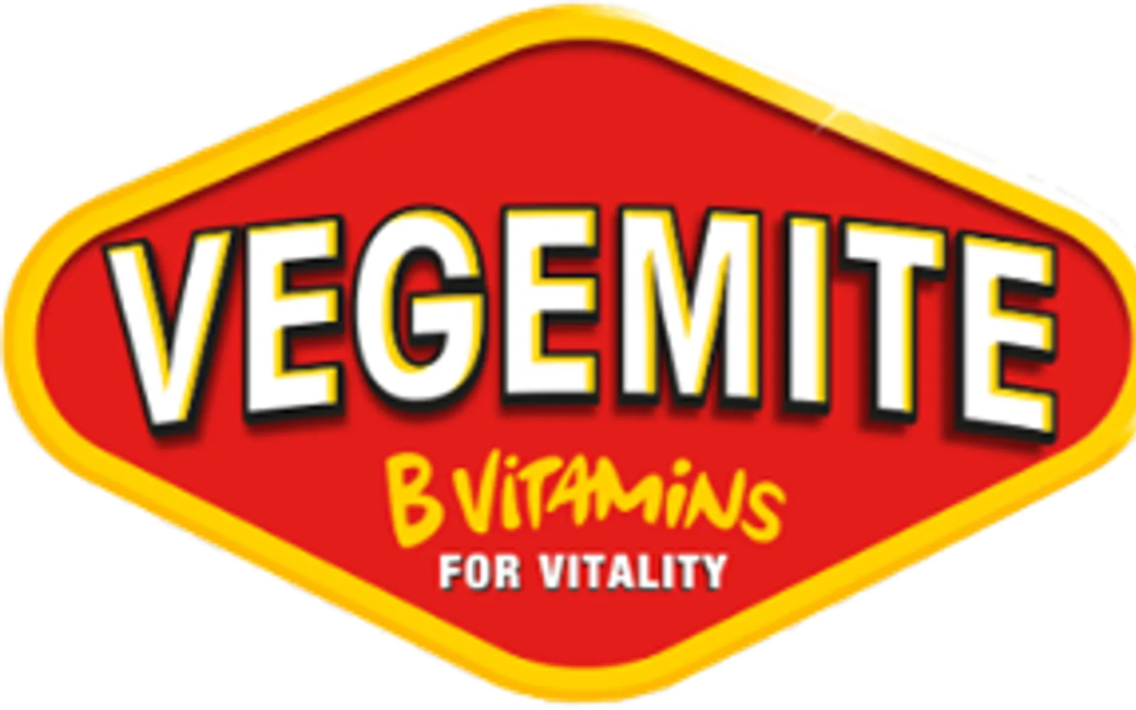 ขนมปังปิ้งสีน้ำตาลทองสองแผ่น ทาเนยและ Vegemite สีดำมันวาวบางๆ บนจานขาวพร้อมมีดเนย