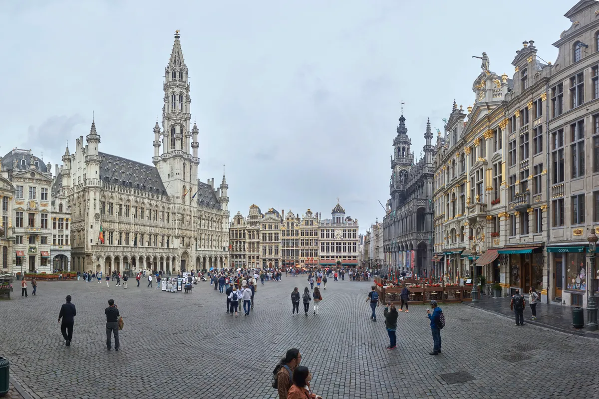 บรรยากาศย่านGrand-Place / ใจกลางเมือง (Centre) ในบรัสเซลส์