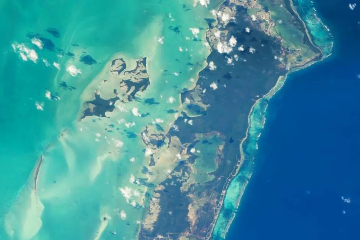 บรรยากาศย่านAmbergris Caye เหนือ (North) ในซานเปโดร