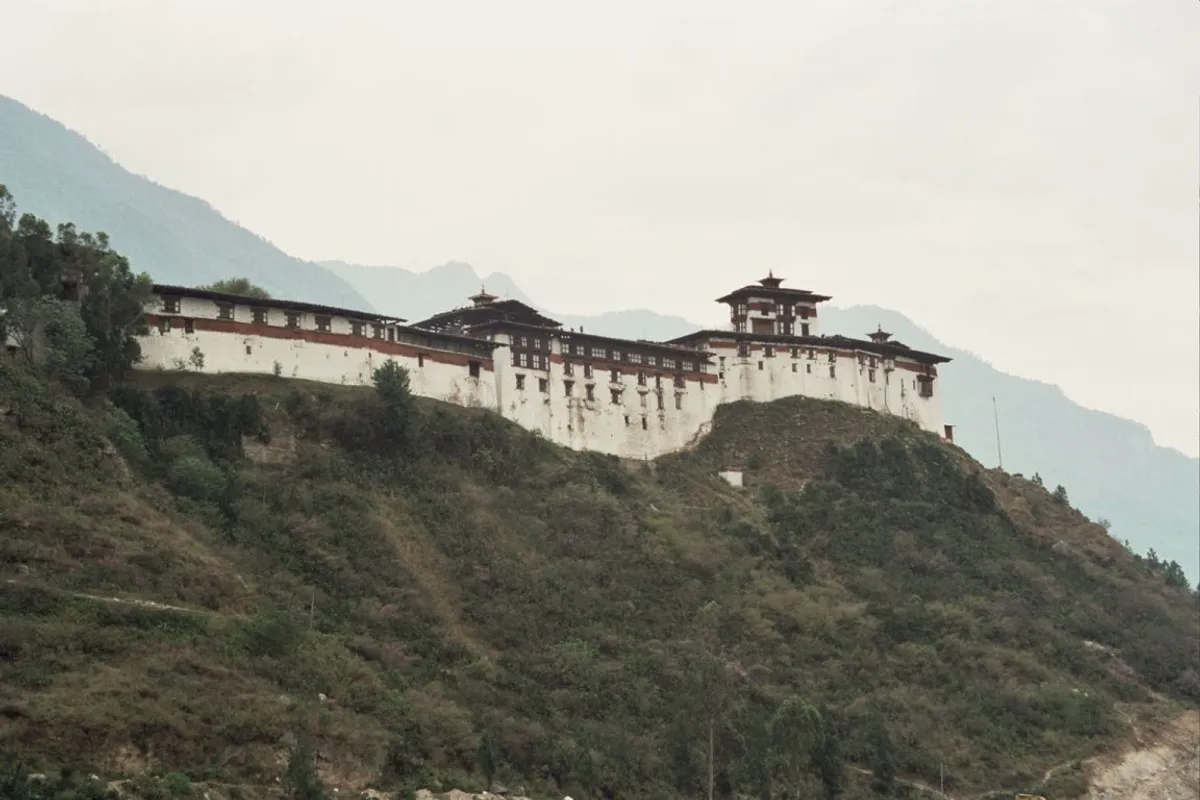 บรรยากาศย่านวังดีโพดรัง (Wangdue Phodrang) ในปูนาคา
