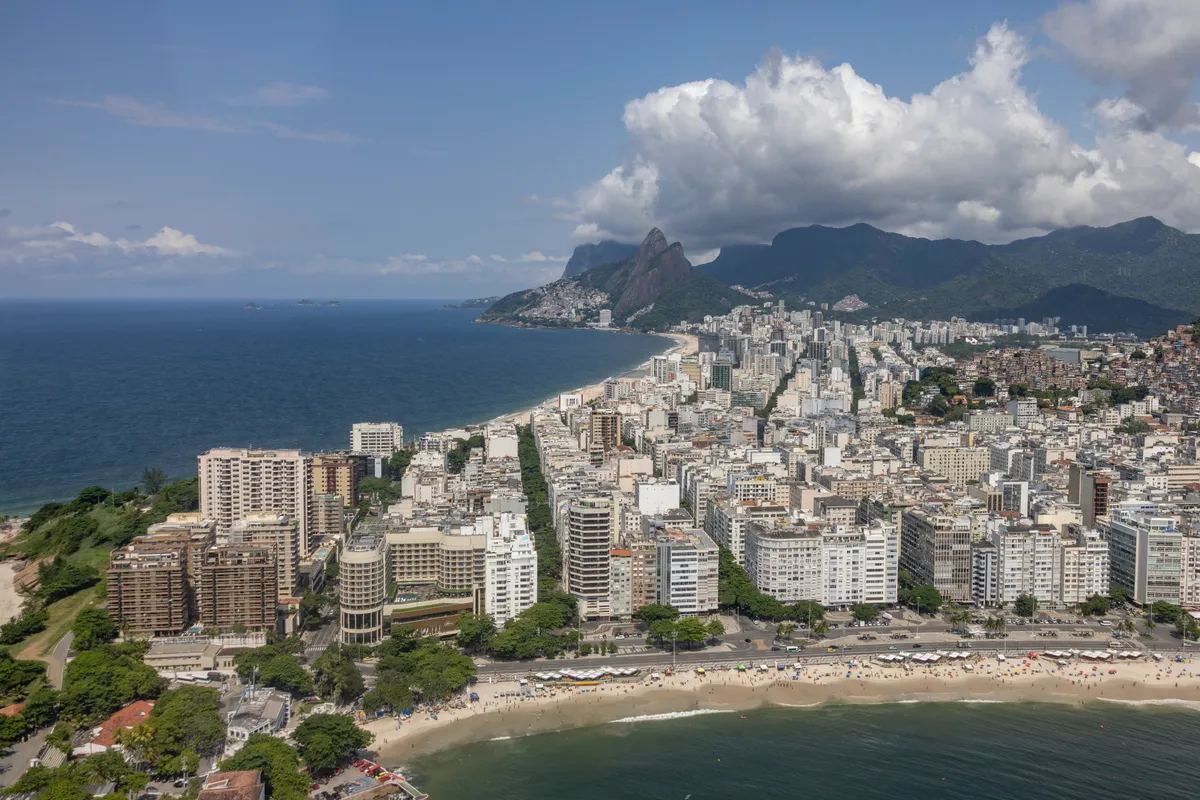 บรรยากาศย่านอีปาเนมา (Ipanema) ในริโอเดจาเนโร