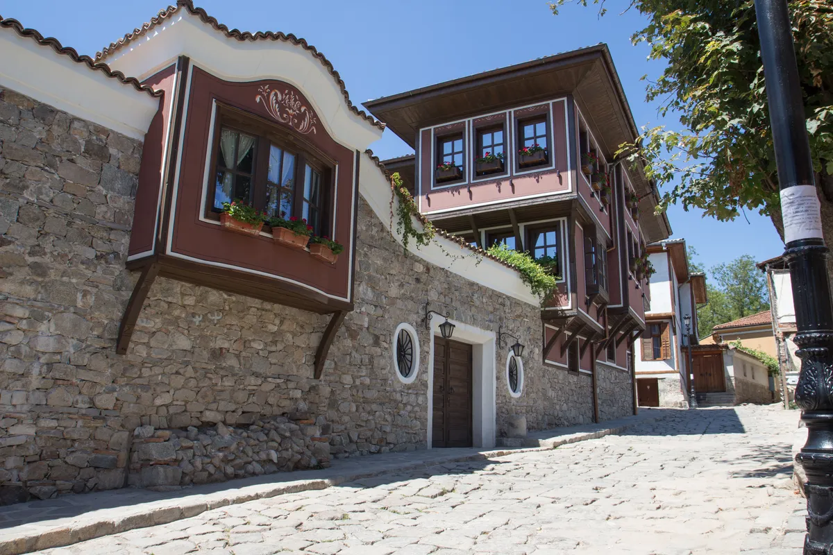บรรยากาศย่านเมืองเก่า (Staria Grad / Old Town) ในพลอฟดิฟ
