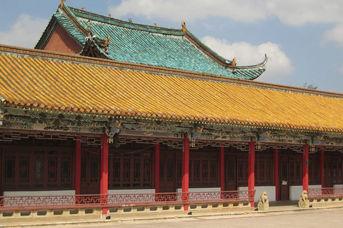 บรรยากาศย่านใจกลางเมืองคุนหมิง ในคุนหมิง
