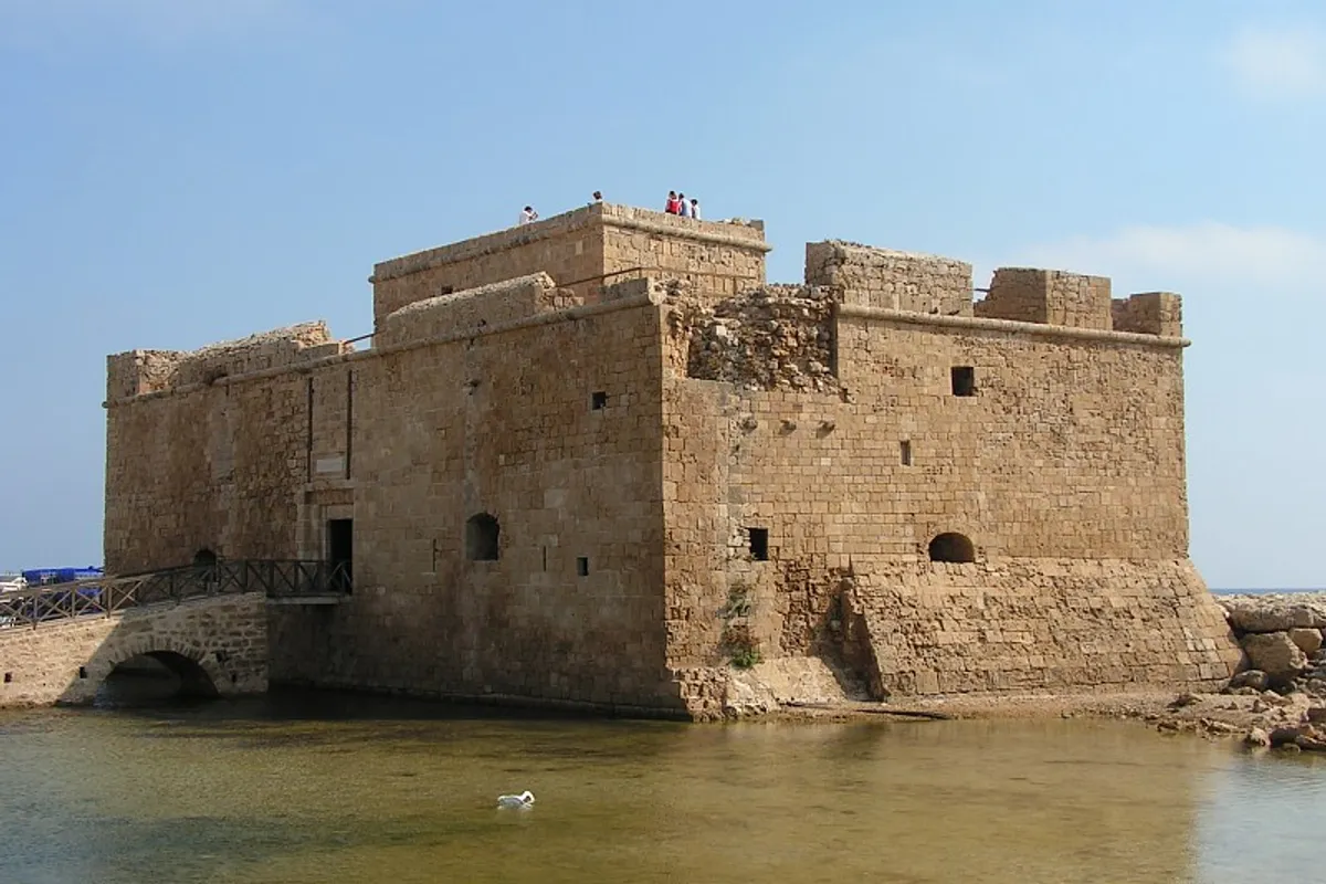 บรรยากาศย่านKato Paphos (เมืองล่าง) ในพาฟอส