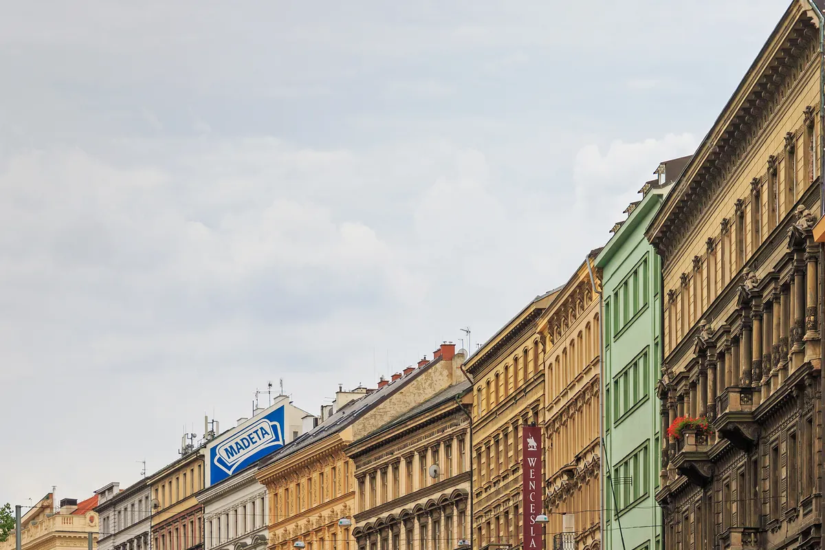 บรรยากาศย่านเมืองใหม่ (Nové Město) ในปราก