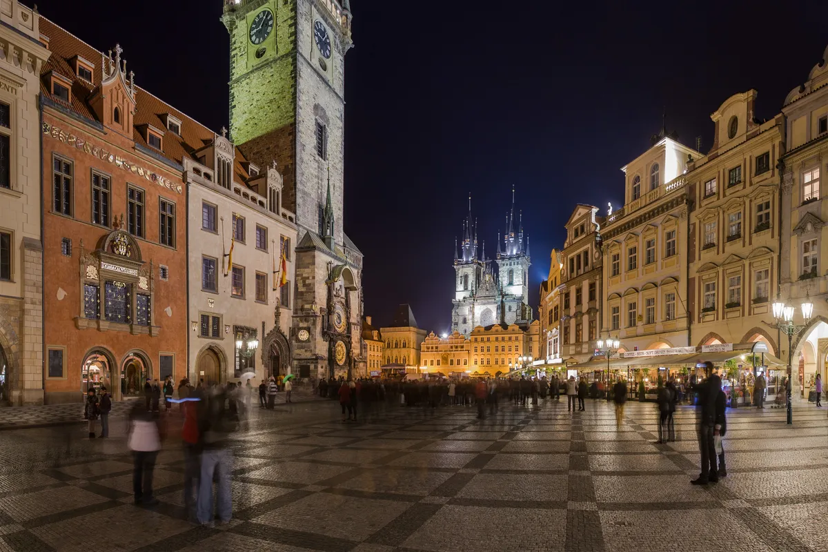 บรรยากาศย่านเมืองเก่า (Staré Město) ในปราก