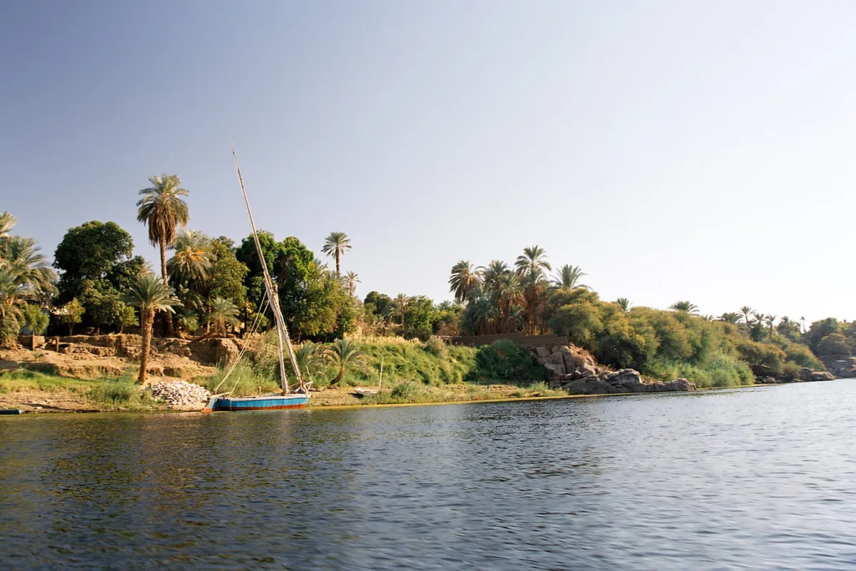 บรรยากาศย่านเกาะเอเลแฟนทีน (Elephantine Island) ในอัสวาน