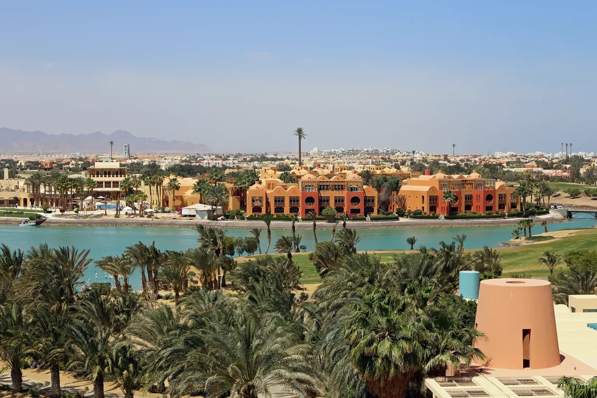บรรยากาศย่านEl Gouna (เอลกูนา) ในฮูร์กาดา