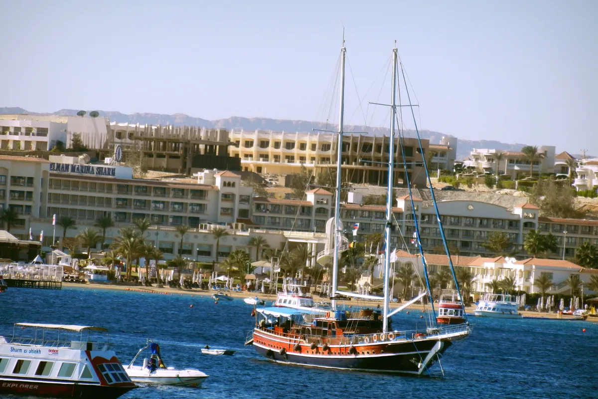 บรรยากาศย่านEl Hadaba & Old Sharm ในชาร์มเอลชีค