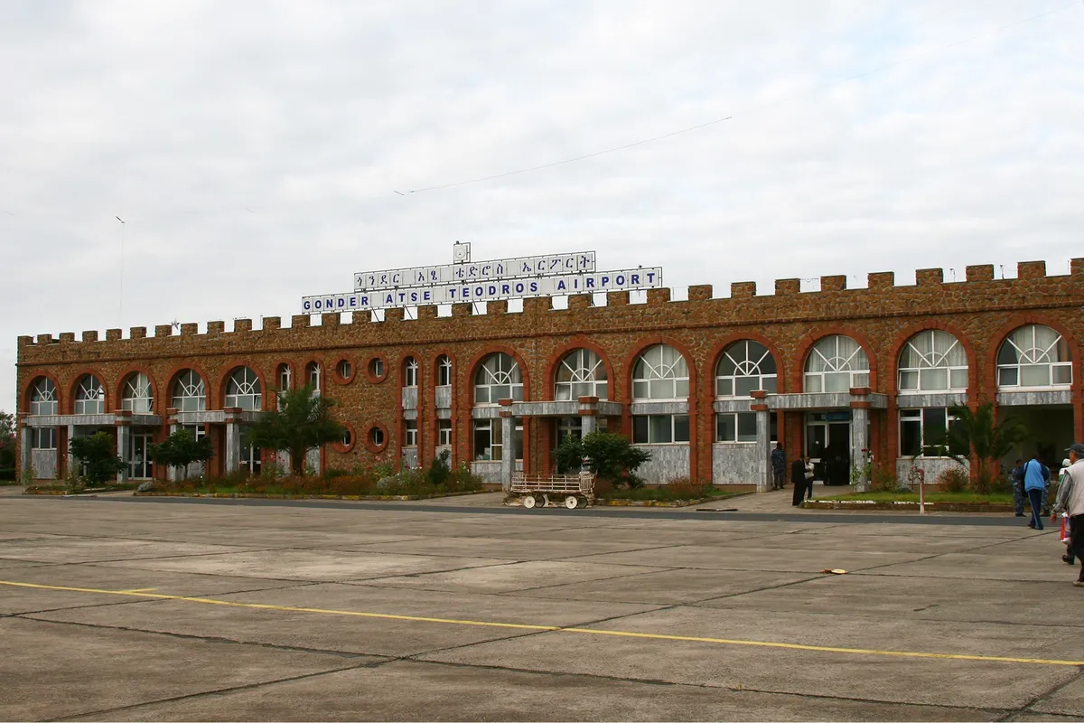 บรรยากาศย่านAzezo (ทางสนามบิน) ในกอนดาร์