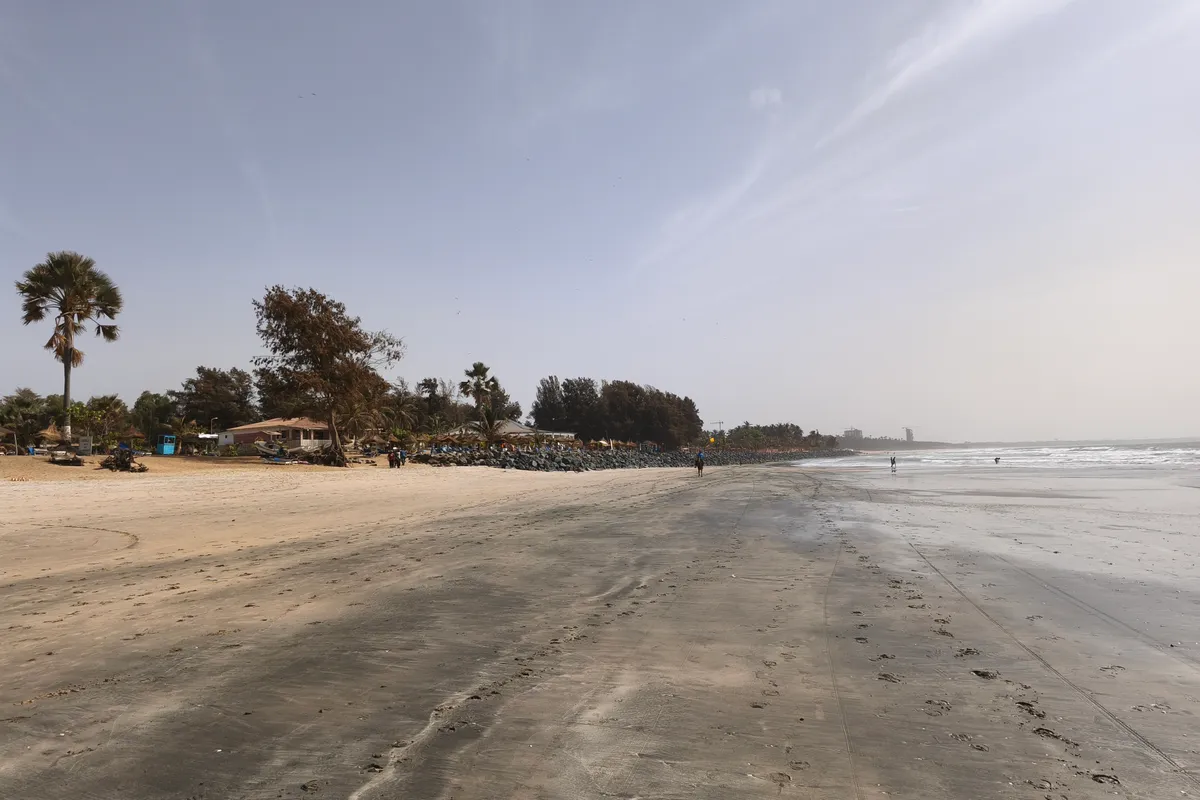 บรรยากาศย่านKololi Village / ริมหาด ในโกลลี
