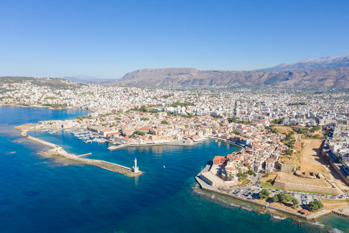 บรรยากาศย่านฮาเนีย (Chania) ในครีต