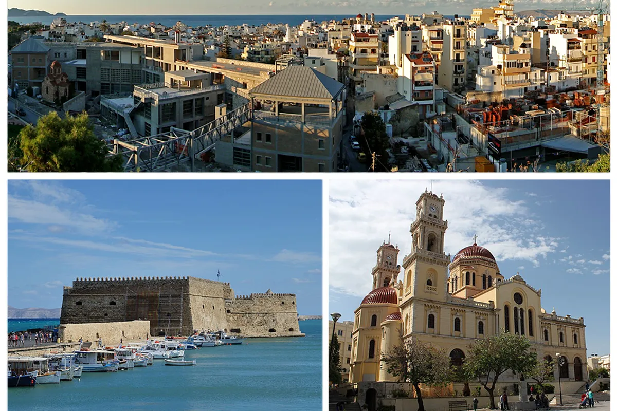 บรรยากาศย่านอิราคลิโอ (Heraklion) ในครีต