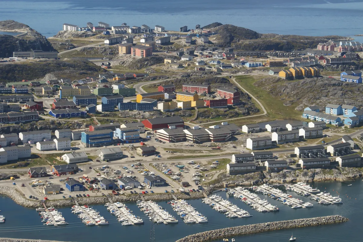 บรรยากาศย่านNuussuaq ในนุก