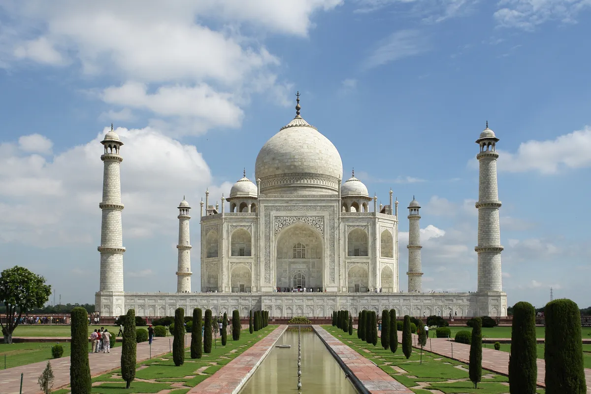 บรรยากาศย่านทัชกานจ์ (Taj Ganj) ในอักรา