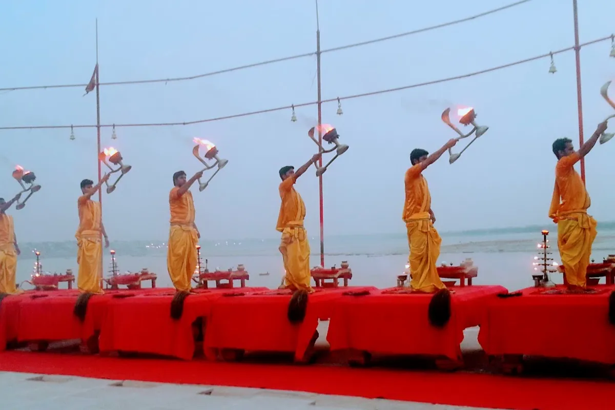 บรรยากาศย่านAssi Ghat (อัสซีฆาฏ) ในพาราณสี