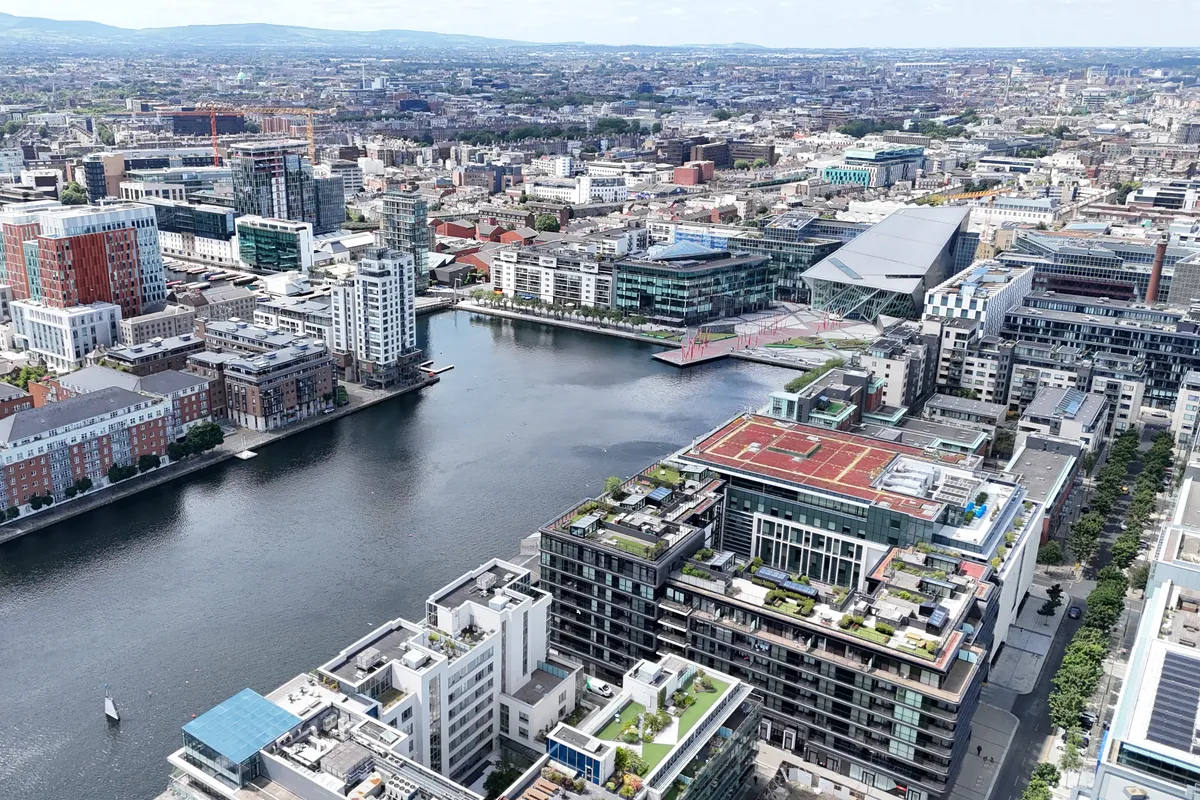 บรรยากาศย่านDocklands (Silicon Docks) ในดับลิน