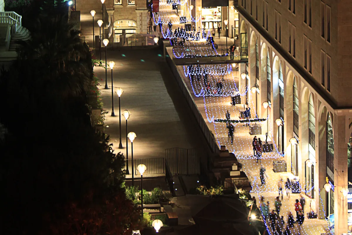 บรรยากาศย่านมามิลลา (Mamilla) ในเยรูซาเล็ม