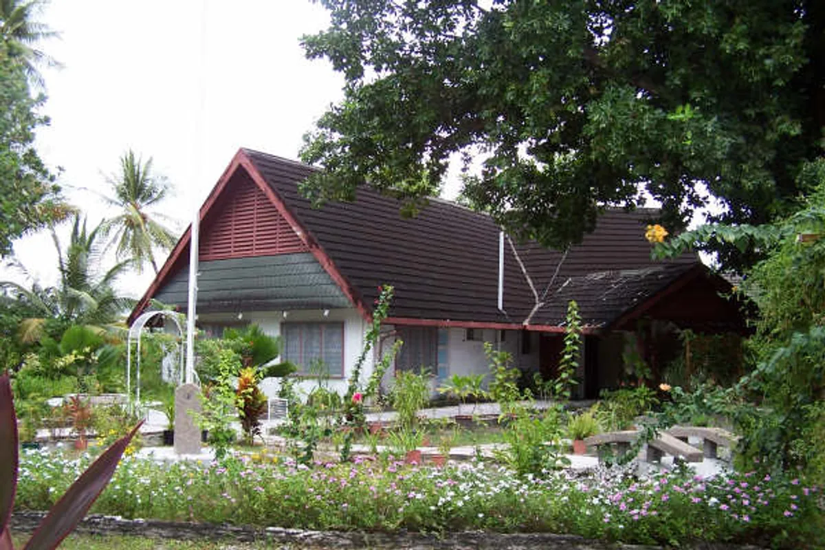 บรรยากาศย่านไบริกิ (Bairiki) ในเซาท์ตาระวา