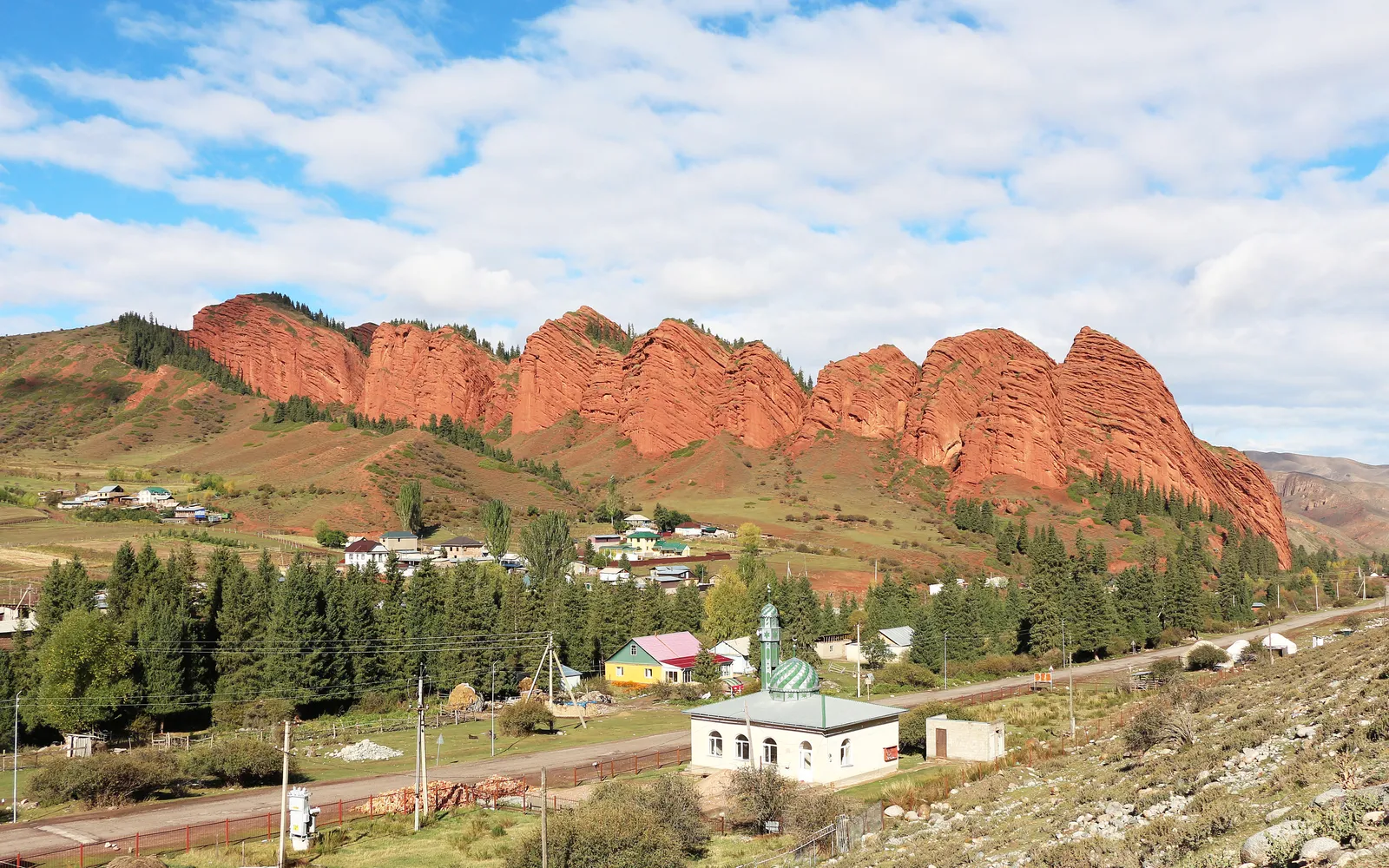 ผาหินทรายสีแดงเจติ-โอกุซรูปวัวเจ็ดตัว