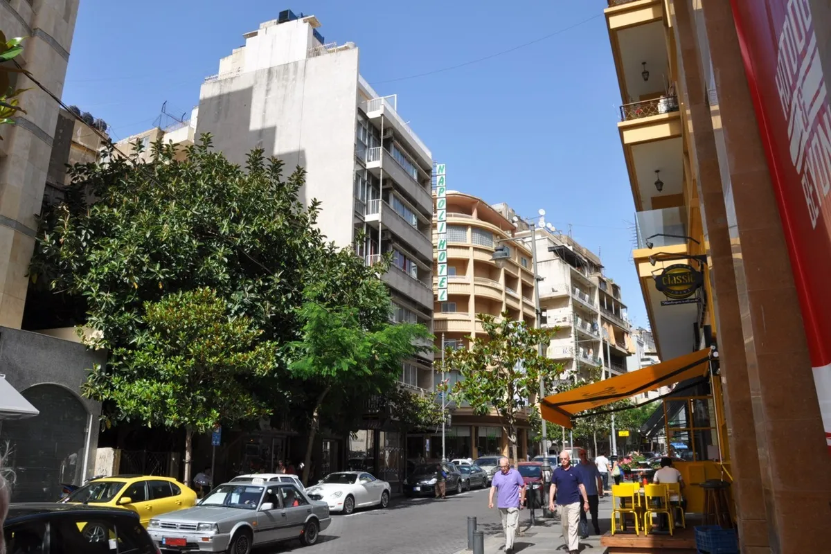 บรรยากาศย่านฮัมรา (Hamra) ในไบรู้ต