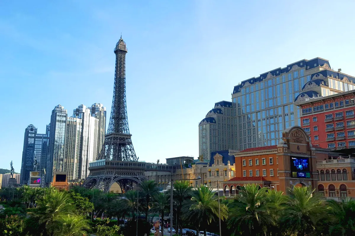 บรรยากาศย่านโคไท สตริป (Cotai Strip) ในโคไท