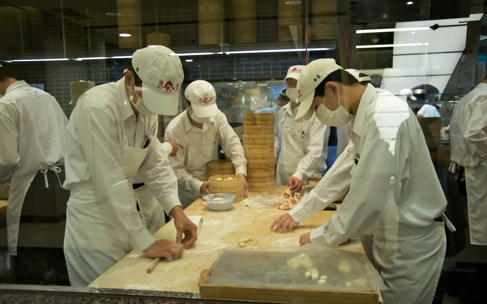 เซียวหลงเปาไส้เนื้อหมูน้ำซุปร้อนของ Din Tai Fung เก็นติ้ง มาเลเซีย