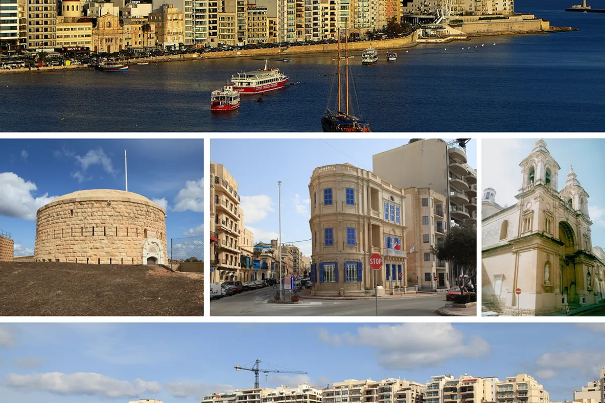 บรรยากาศย่านฝั่งวัลเลตตา / สลีมา (Valletta / Sliema) ในมดีนา
