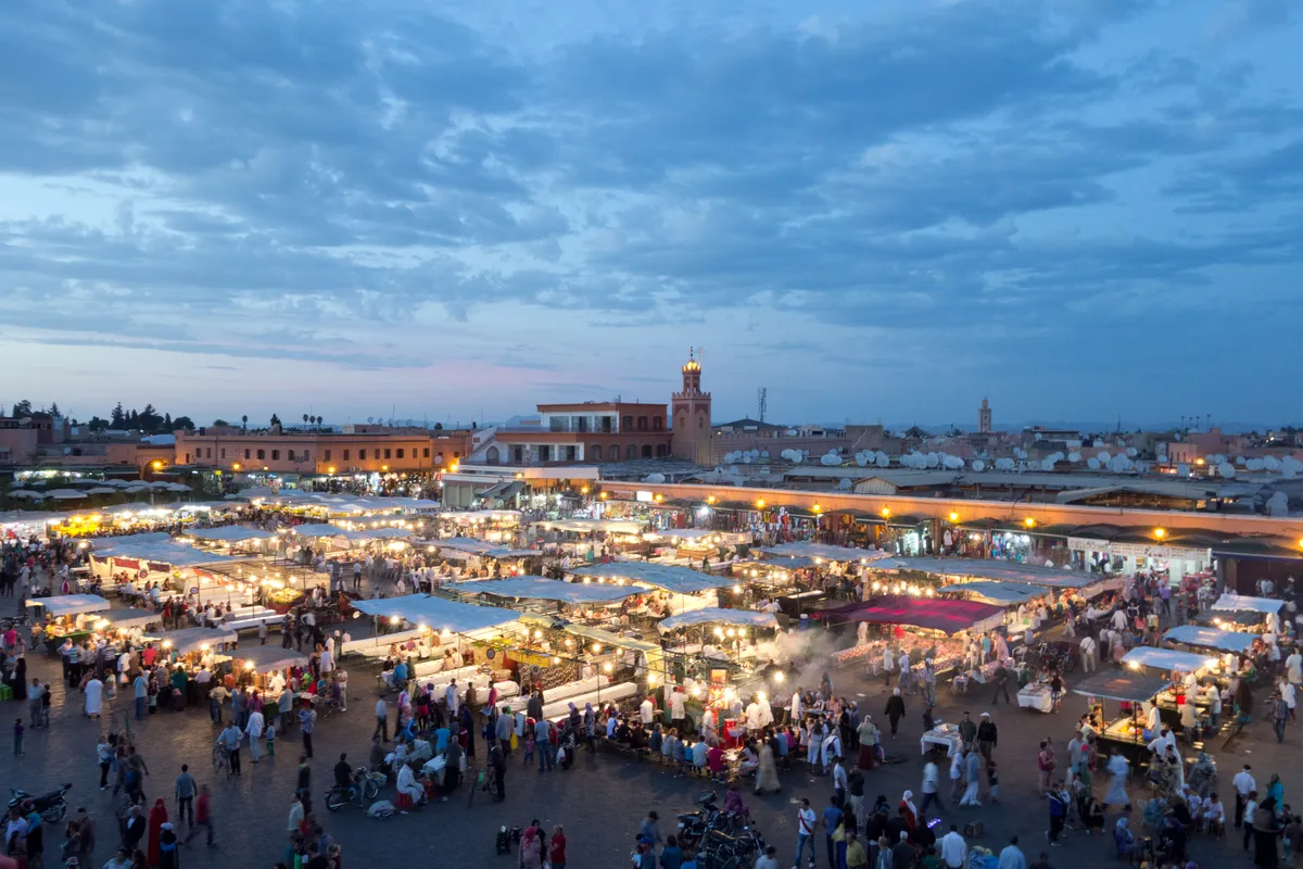 บรรยากาศย่านเมดินา (Medina) ในมาร์ราเกช