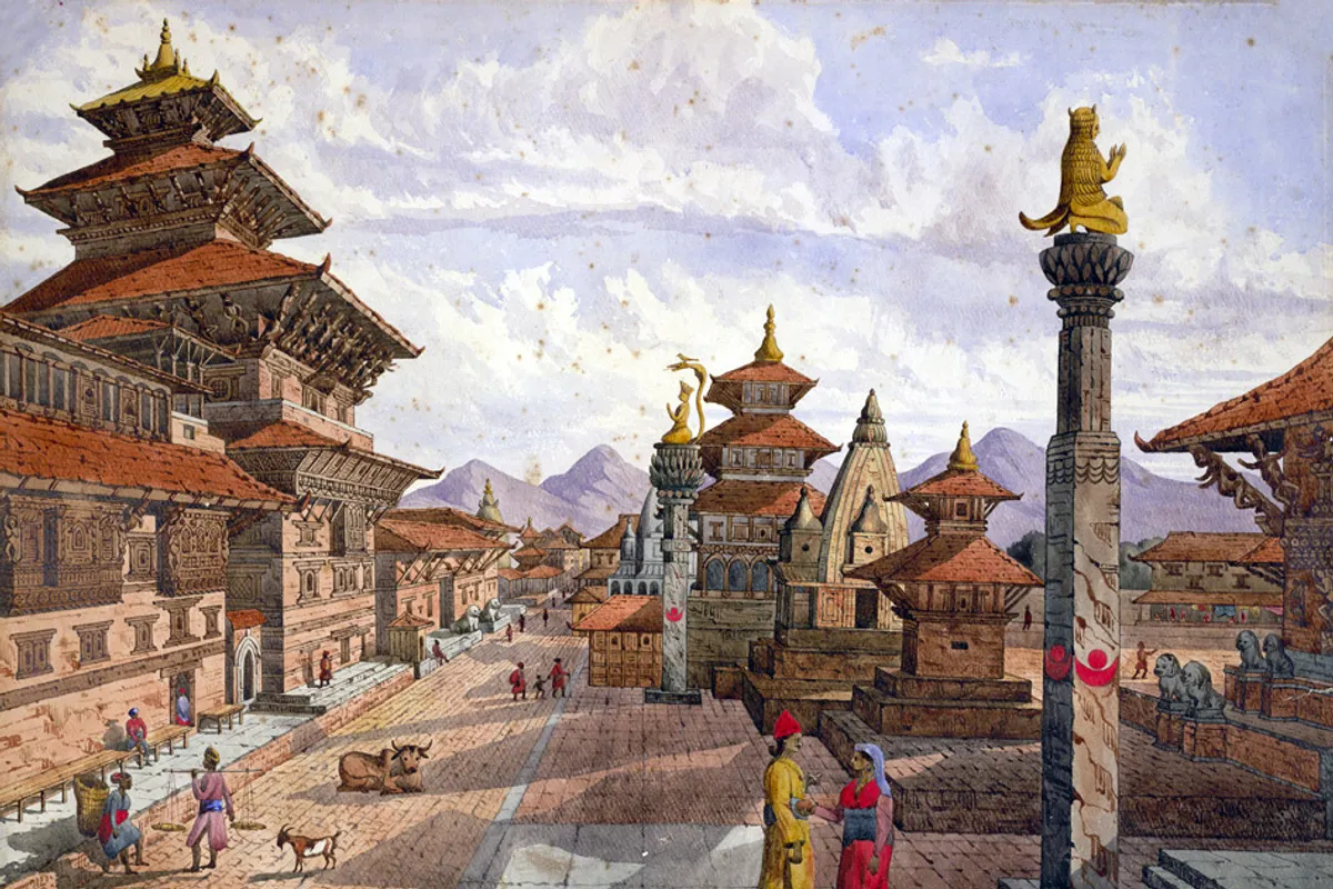 บรรยากาศย่านปาทัน / ลลิตปุระ (Patan) ในกาฐมาณฑุ