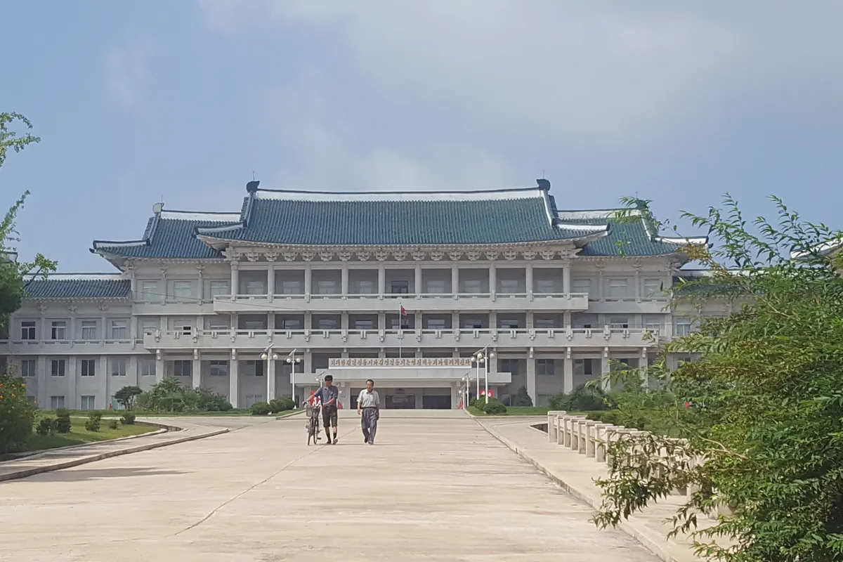 บรรยากาศย่านย่านเมืองเก่า (Old Town / ซงโด) ในเคซอง