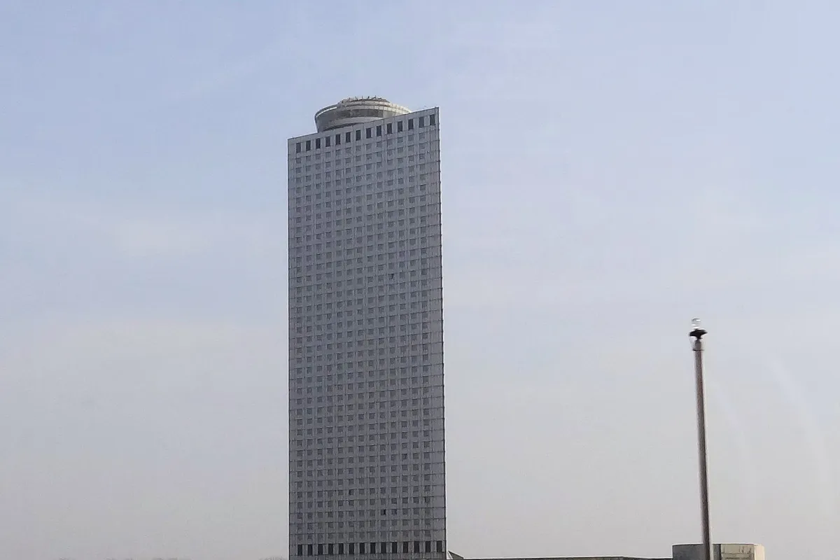 บรรยากาศย่านเกาะยังกัก (Yanggakdo) ในเปียงยาง