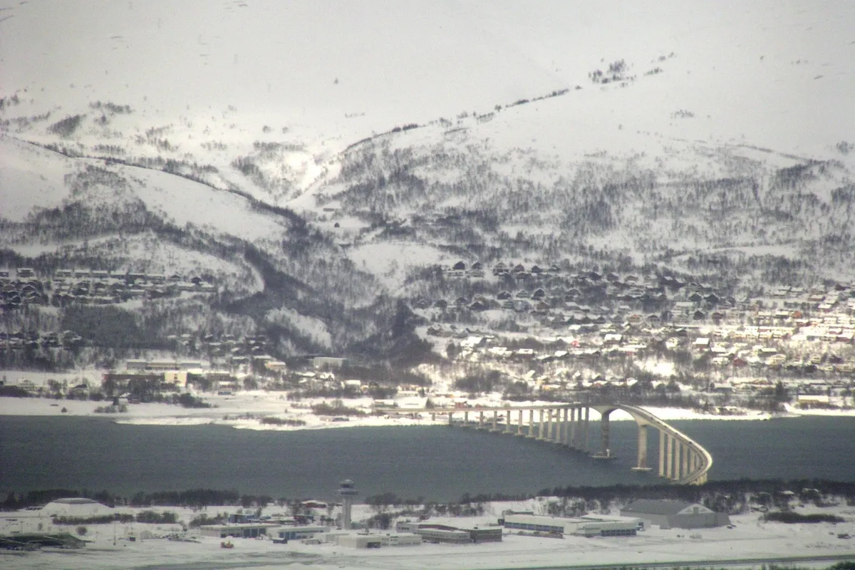 บรรยากาศย่านเกาะ Kvaløya ในทรอมโซ