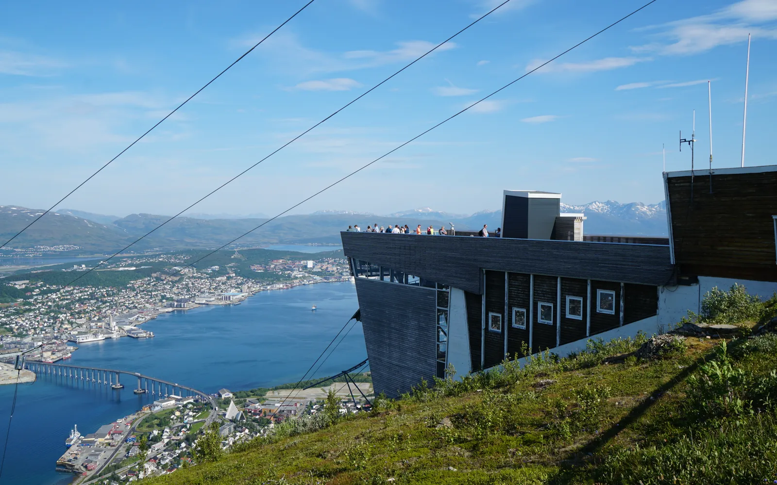 กระเช้าลอยฟ้า Fjellheisen และวิวเมืองทรอมโซจากยอด Storsteinen