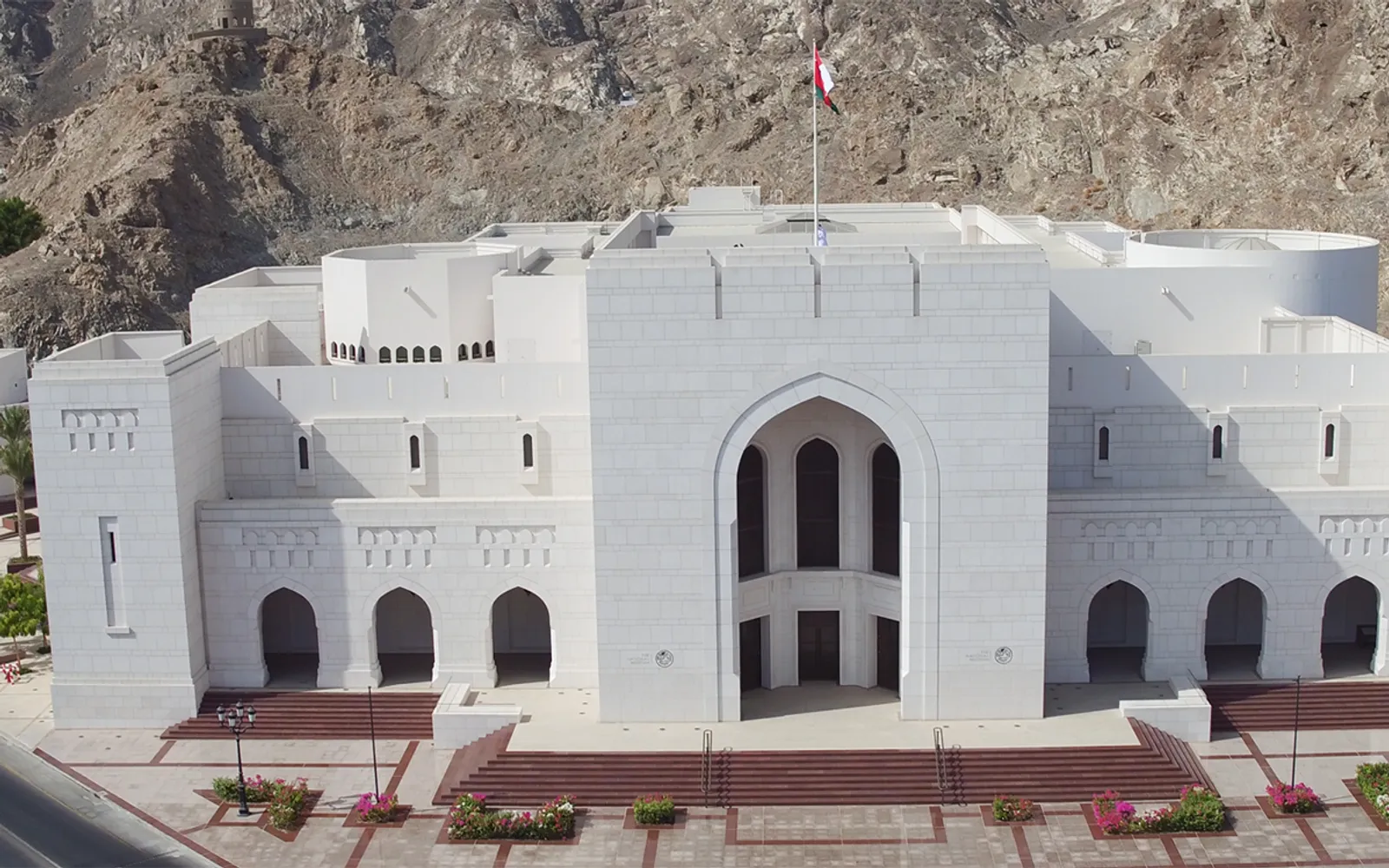 อาคารพิพิธภัณฑ์แห่งชาติโอมานในเมืองเก่ามัสกัต