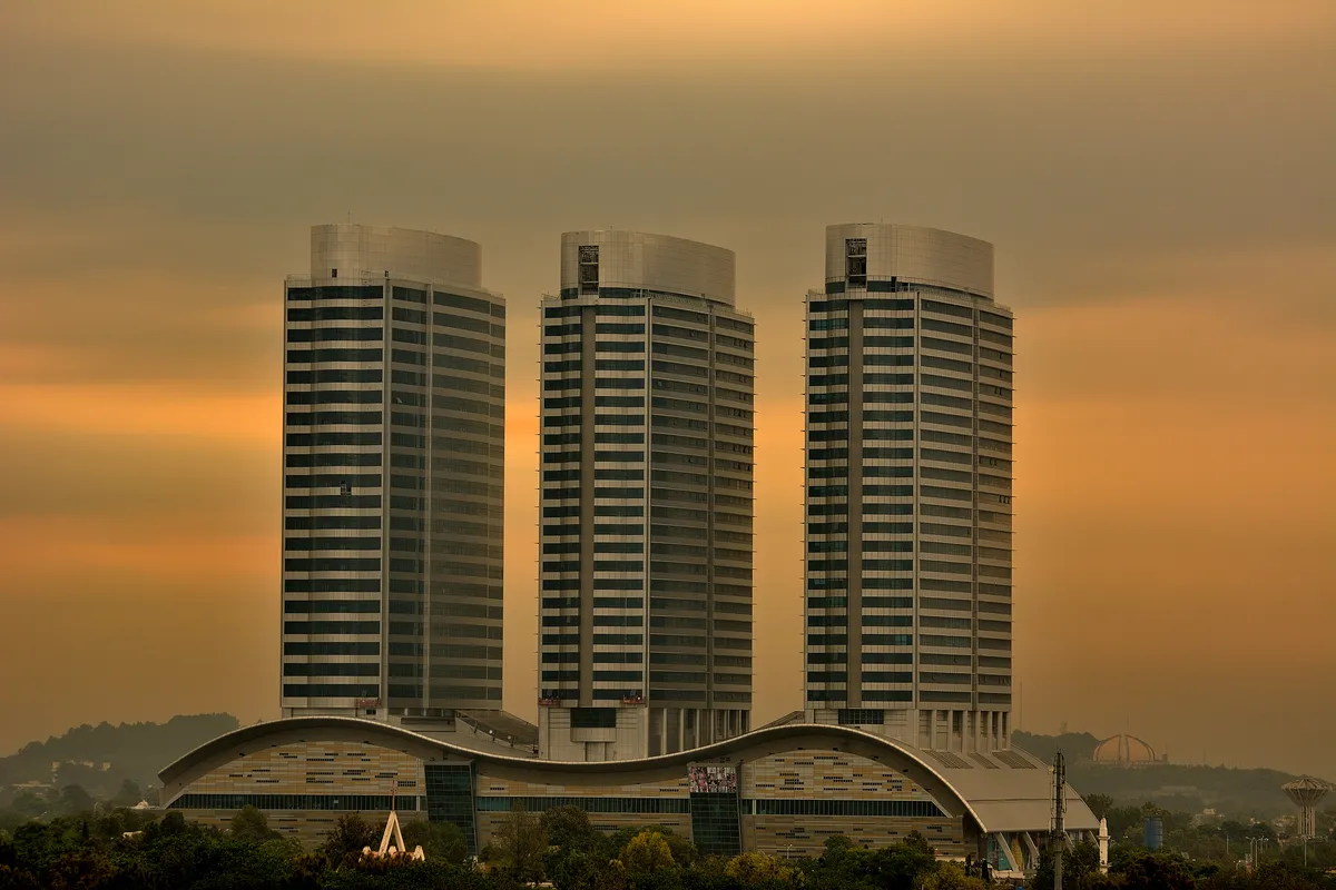 บรรยากาศย่านSaddar / Centaurus ในอิสลามาบัด