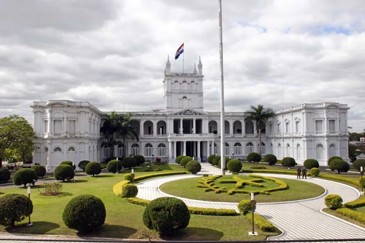 บรรยากาศย่านCentro Histórico ในอาซุนซิออน