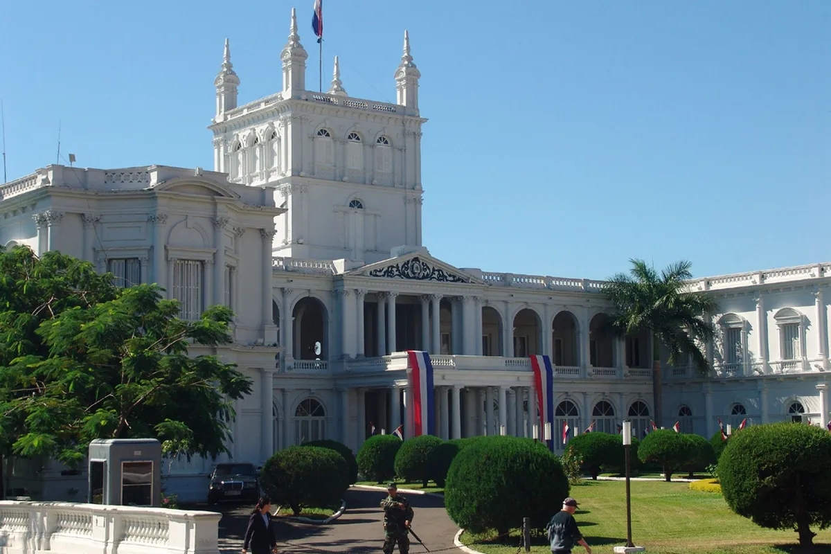 บรรยากาศย่านVilla Morra ในอาซุนซิออน