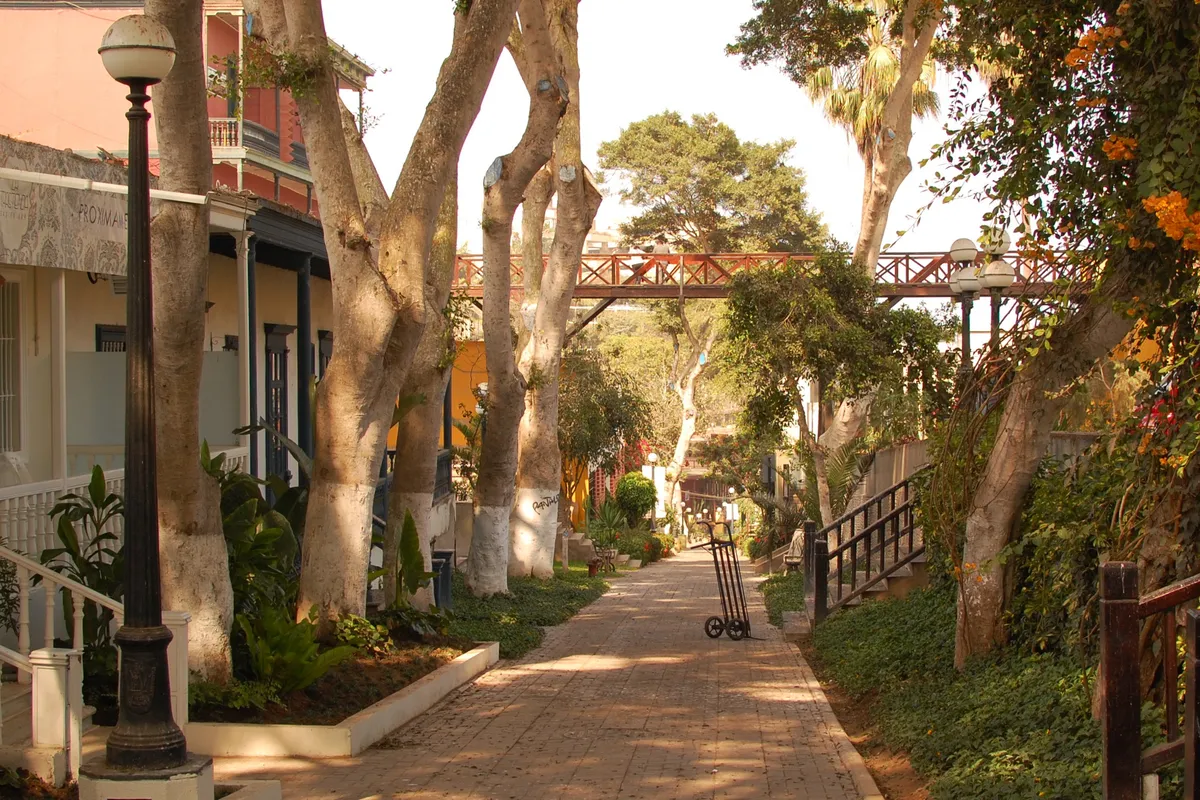 บรรยากาศย่านBarranco ในลิมา
