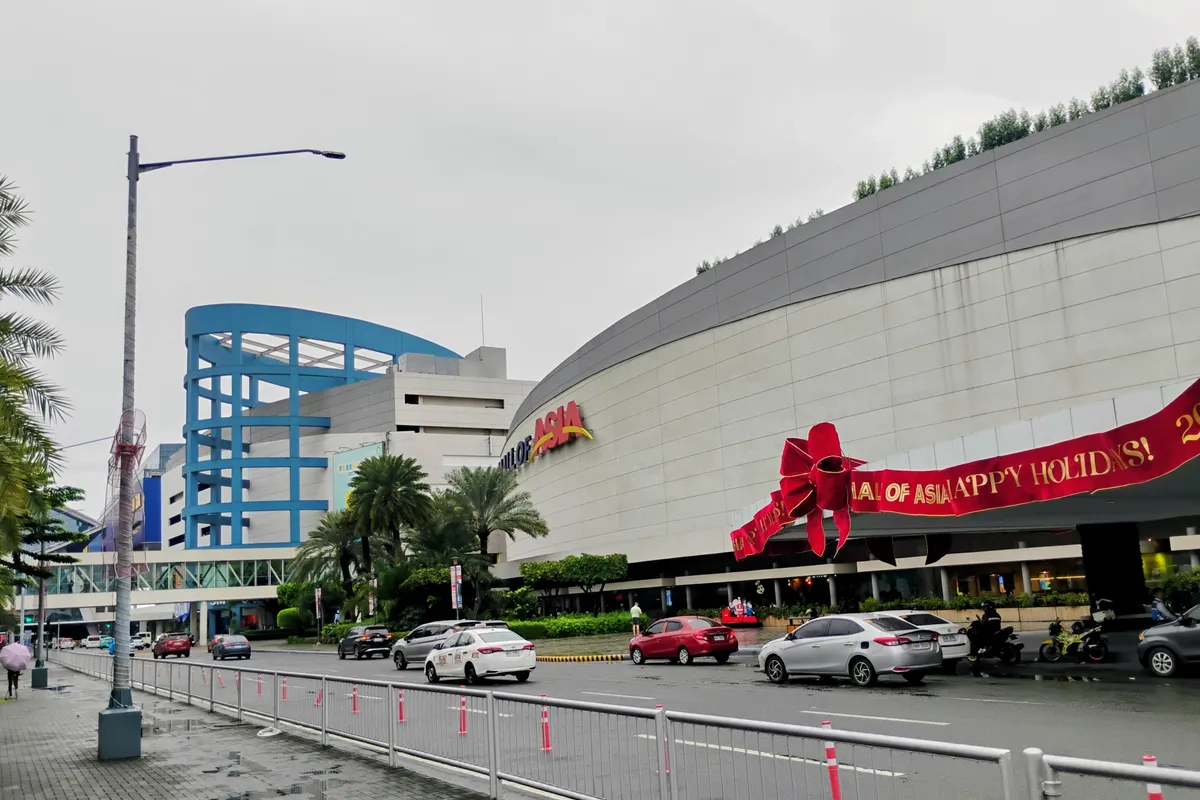 บรรยากาศย่านปาไซ / บากลายแบบ MOA (Pasay / Bay Area) ในมะนิลา