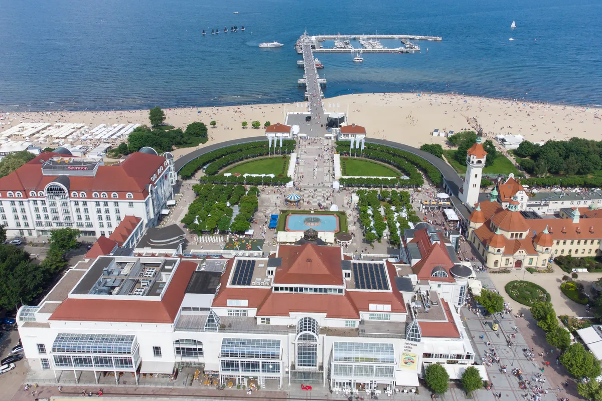 บรรยากาศย่านSopot ในกดัญสก์