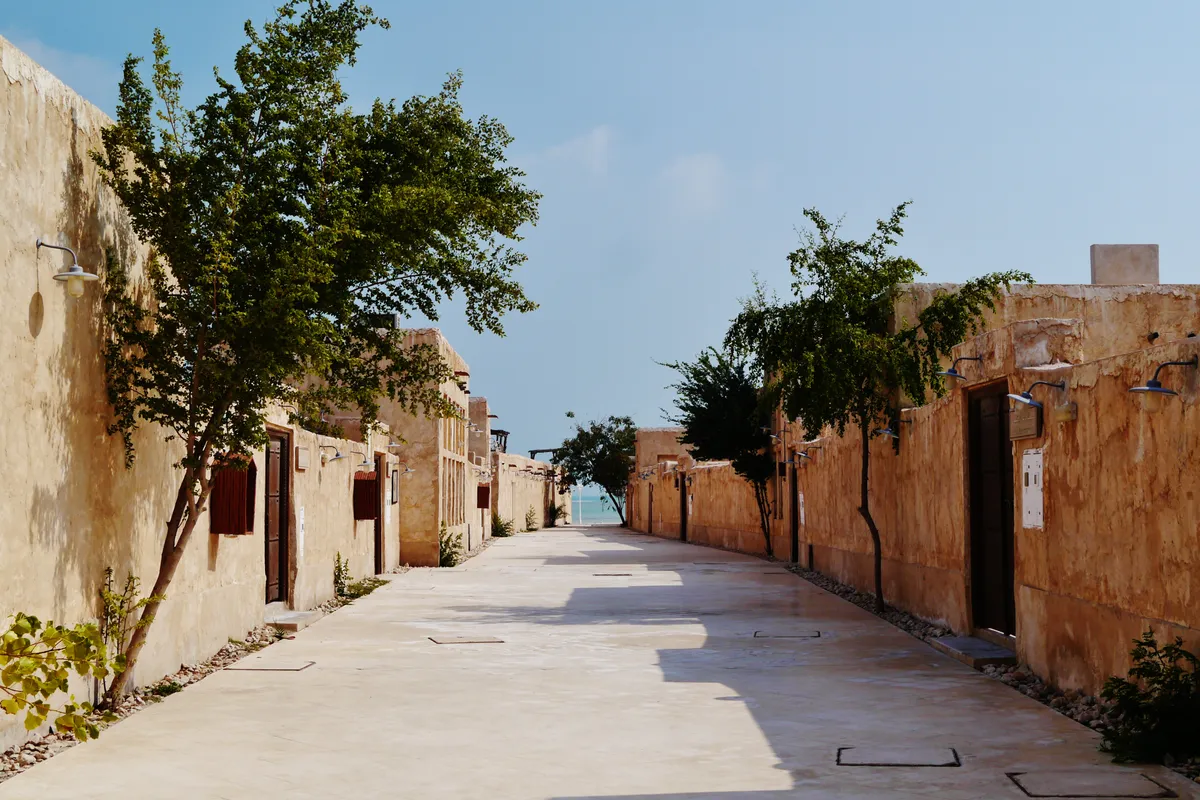 บรรยากาศย่านซูค & ริมน้ำอัลวักเราะห์ (Souq / Waterfront) ในอัลวักเราะห์