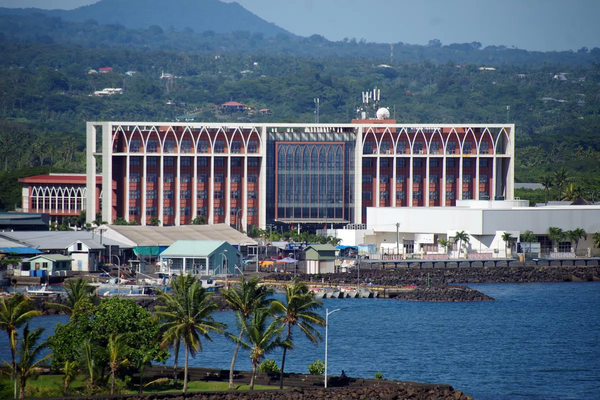 บรรยากาศย่านVaiala ในอาเปีย