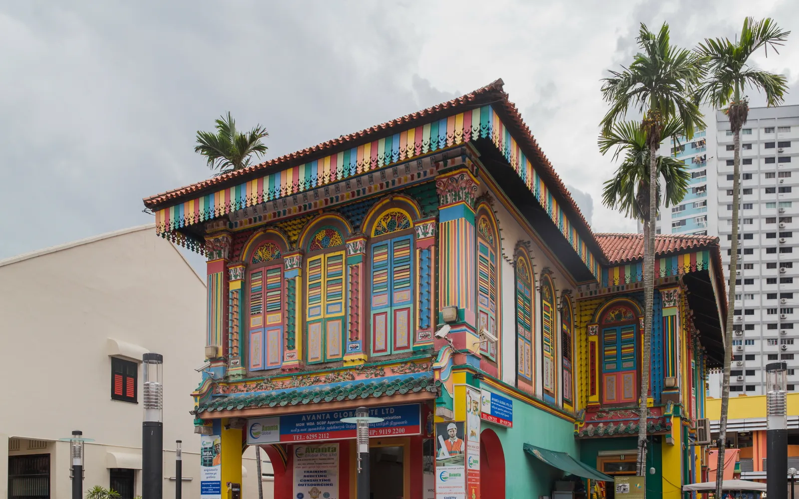 วิลล่าจีนสีสันสดใสของ House of Tan Teng Niah ในลิตเติ้ลอินเดีย สิงคโปร์