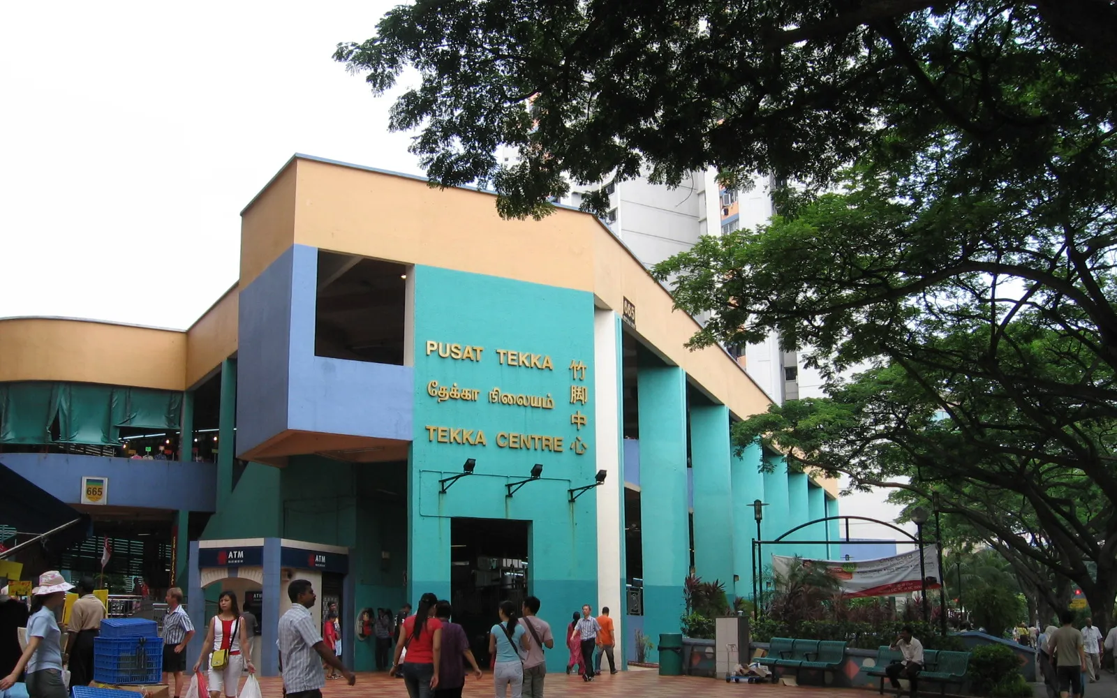 บรรยากาศตลาดสด Tekka Centre ลิตเติ้ลอินเดีย สิงคโปร์