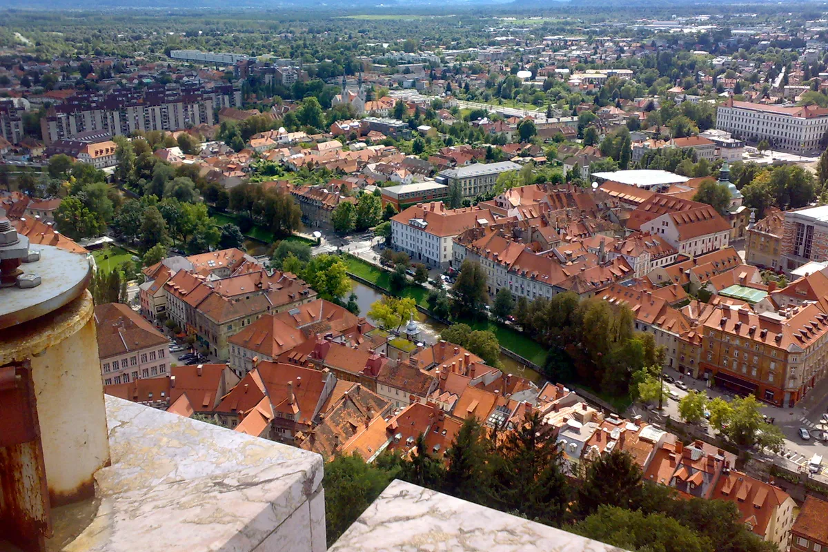 บรรยากาศย่านตร์โนโว (Trnovo) ในลูบลิยานา