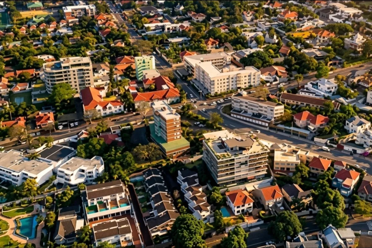 บรรยากาศย่านMorningside / Florida Road ในเดอร์บัน