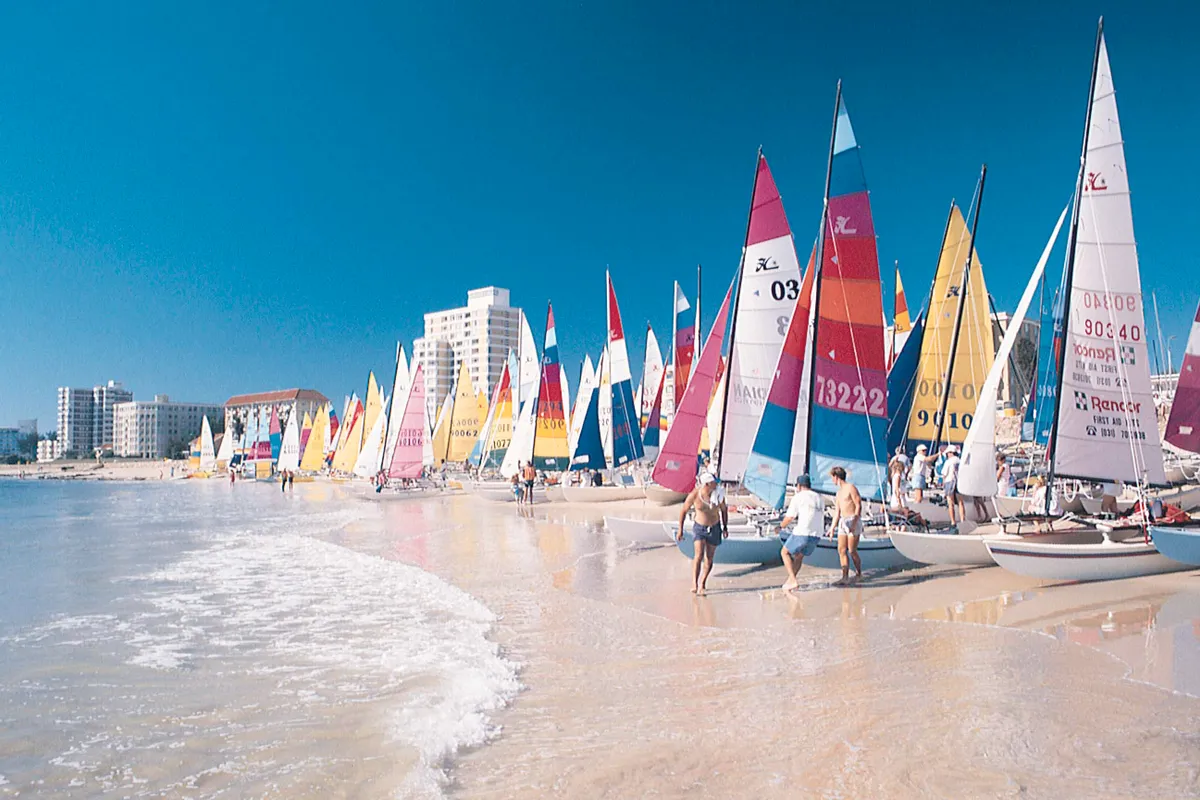 บรรยากาศย่านSummerstrand ในพอร์ตเอลิซาเบธ