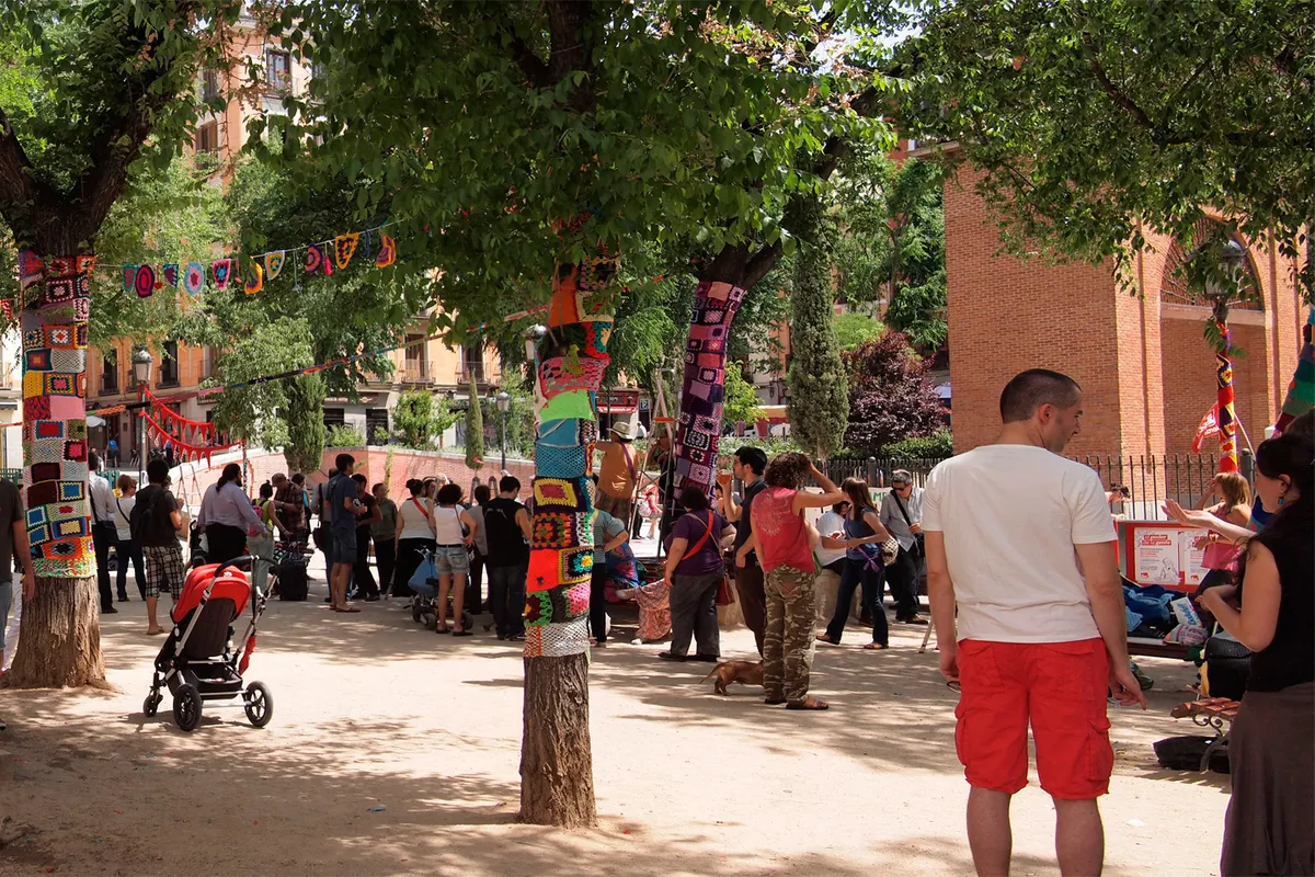 บรรยากาศย่านMalasaña & Chueca ในมาดริด