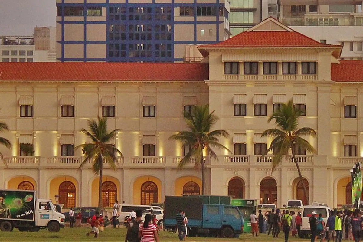 บรรยากาศย่านGalle Face & Kollupitiya (Colombo 3) ในโคลัมโบ
